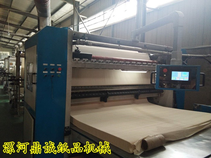 抽紙加工現場 抽紙加工現場