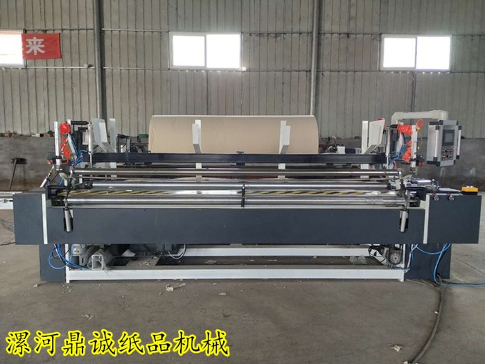 三米全自動(dòng)拔桿衛(wèi)生紙復(fù)卷機(jī) 三米全自動(dòng)拔桿衛(wèi)生紙復(fù)卷機(jī)